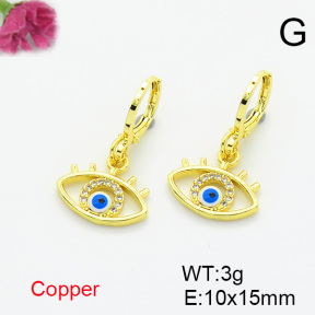 Fashion Copper Earrings  F6E403943baka-L002