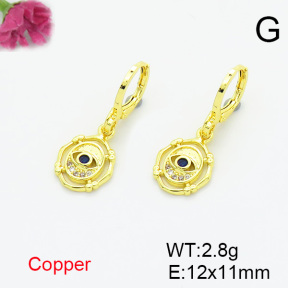 Fashion Copper Earrings  F6E403945baka-L002