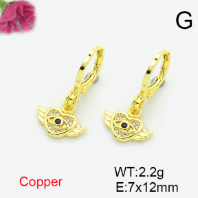 Fashion Copper Earrings  F6E403946baka-L002
