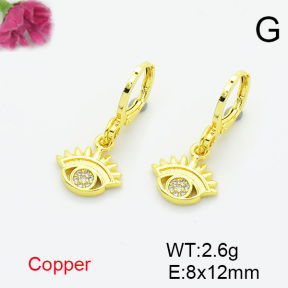 Fashion Copper Earrings  F6E403947baka-L002