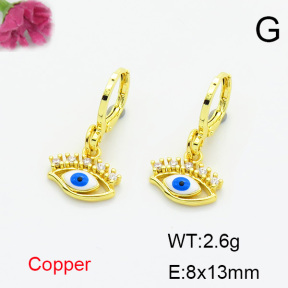 Fashion Copper Earrings  F6E403948baka-L002
