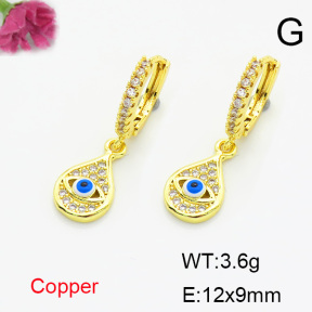 Fashion Copper Earrings  F6E403949baka-L002