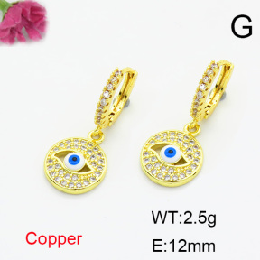 Fashion Copper Earrings  F6E403952baka-L002