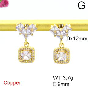 Fashion Copper Earrings  F6E403968vhkb-L036