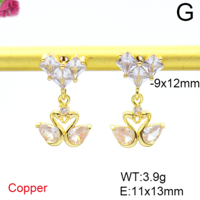 Fashion Copper Earrings  F6E403969ahjb-L036