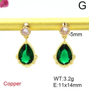 Fashion Copper Earrings  F6E403970ahjb-L036
