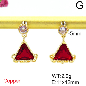 Fashion Copper Earrings  F6E403975ahjb-L036