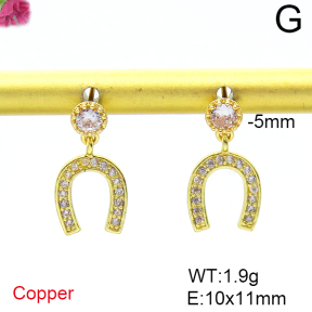 Fashion Copper Earrings  F6E403976bhva-L036