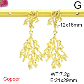 Fashion Copper Earrings  F6E403982vhha-L036