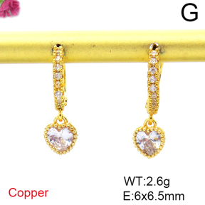 Fashion Copper Earrings  F6E403985vbpb-L036