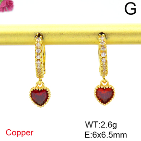 Fashion Copper Earrings  F6E403986vbpb-L036