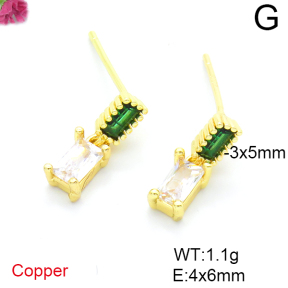 Fashion Copper Earrings  F6E403996bhva-L036