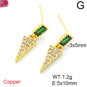 Fashion Copper Earrings  F6E403997bhva-L036