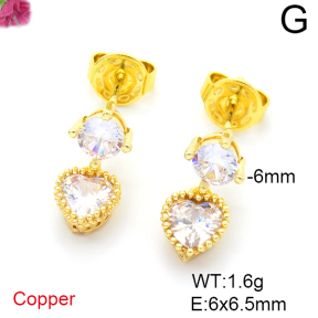 Fashion Copper Earrings  F6E404000bhva-L036