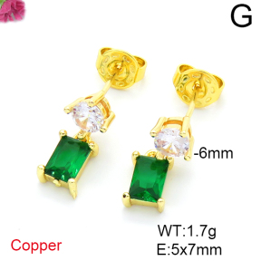 Fashion Copper Earrings  F6E404002bhva-L036