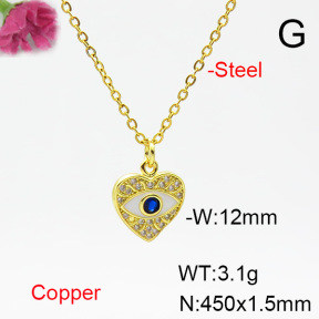 Fashion Copper Necklace  F6N404478vaia-L002