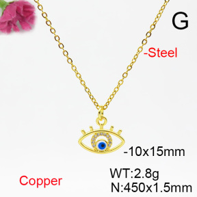 Fashion Copper Necklace  F6N404481vaia-L002