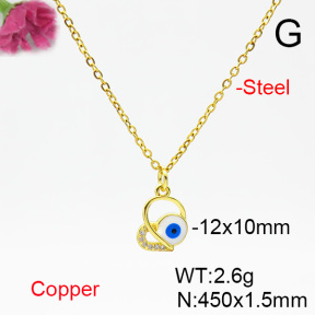 Fashion Copper Necklace  F6N404482vaia-L002