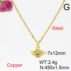 Fashion Copper Necklace  F6N404484vaia-L002