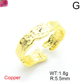 Fashion Copper Ring  F6R200028bbov-L036