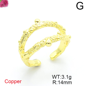 Fashion Copper Ring  F6R200031abol-L036