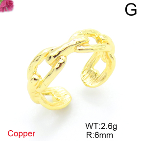 Fashion Copper Ring  F6R200035vbnb-L036