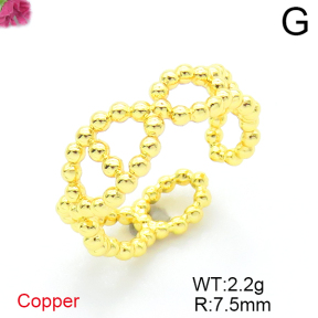 Fashion Copper Ring  F6R200036vbnb-L036