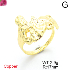 Fashion Copper Ring  F6R200038abol-L036