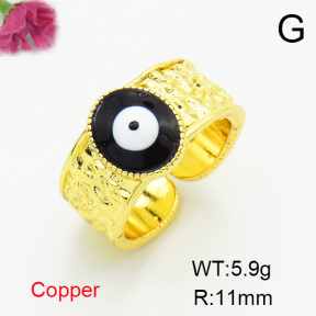 Fashion Copper Ring  F6R300330aajl-L002