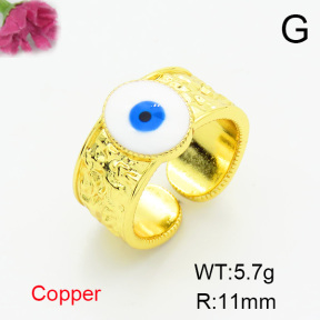 Fashion Copper Ring  F6R300331aajl-L002