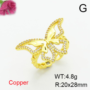Fashion Copper Ring  F6R401154vbll-L002