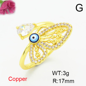 Fashion Copper Ring  F6R401155ablb-L002