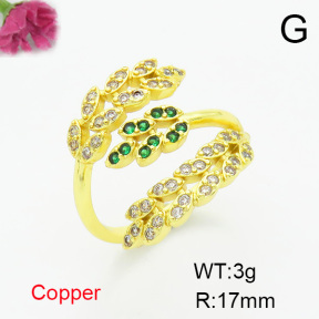 Fashion Copper Ring  F6R401156vbll-L002