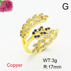 Fashion Copper Ring  F6R401158vbll-L002