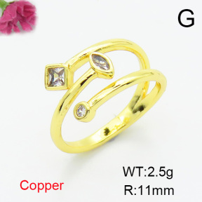 Fashion Copper Ring  F6R401161baka-L002