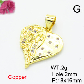 Fashion Copper Pendant  XFPC07066vail-L002