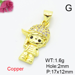 Fashion Copper Pendant  XFPC07076vail-L002