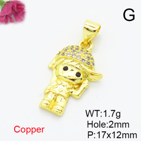 Fashion Copper Pendant  XFPC07078vail-L002