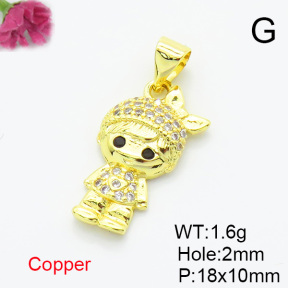Fashion Copper Pendant  XFPC07080vail-L002