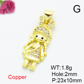 Fashion Copper Pendant  XFPC07082vail-L002