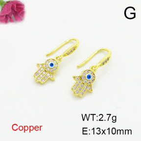 Fashion Copper Earrings  F6E404023vbnb-L024