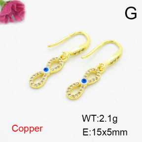 Fashion Copper Earrings  F6E404027vbnb-L024