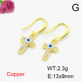 Fashion Copper Earrings  F6E404028vbnb-L024