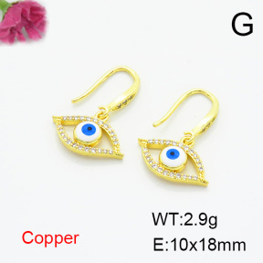 Fashion Copper Earrings  F6E404029vbnb-L024