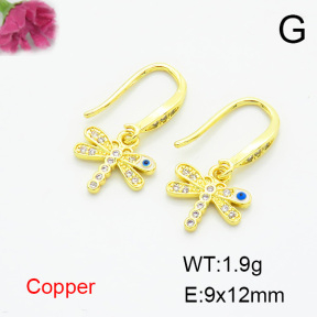 Fashion Copper Earrings  F6E404030vbnb-L024