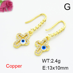 Fashion Copper Earrings  F6E404031vbnb-L024