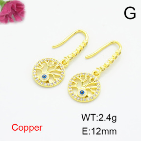 Fashion Copper Earrings  F6E404033vbnb-L024