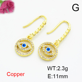 Fashion Copper Earrings  F6E404034vbnb-L024