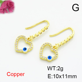 Fashion Copper Earrings  F6E404035vbnb-L024