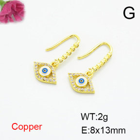 Fashion Copper Earrings  F6E404037vbnb-L024